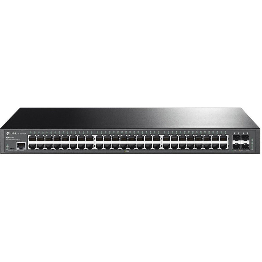 TP-Link TL-SG3452X - JetStream 48-Port Gigabit L2+ Managed Switch with 4 10GE SFP+ Slots - TL-SG3452X