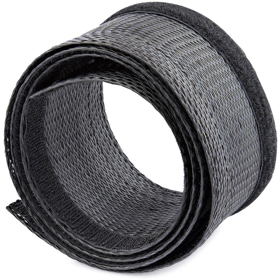 StarTech.com 10ft (3m) Cable Management Sleeve, Braided Mesh Wire Wraps/Floor Cable Covers, Computer Cable Manager/Cord Concealer - WKSTNCMFLX