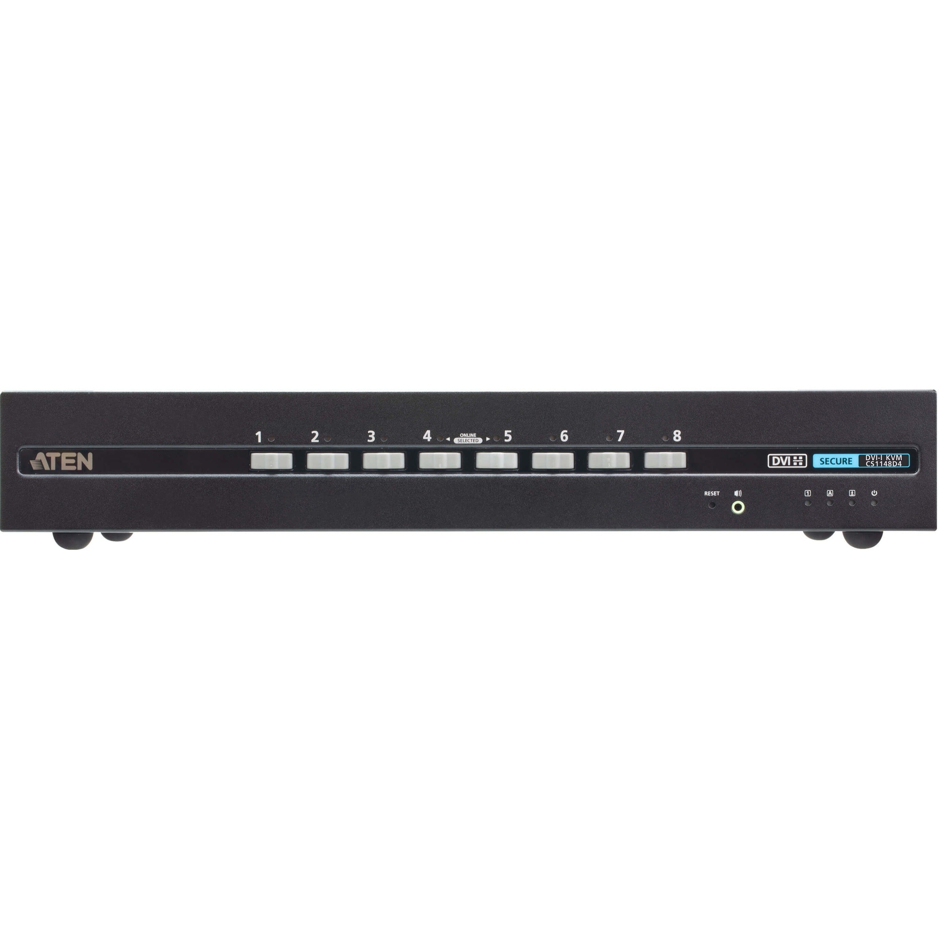 ATEN 8-Port USB DVI Dual Display Secure KVM Switch (PSD PP v4.0 Compliant) - CS1148D4