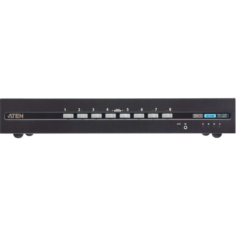 ATEN 8-Port USB DVI Dual Display Secure KVM Switch (PSD PP v4.0 Compliant) - CS1148D4