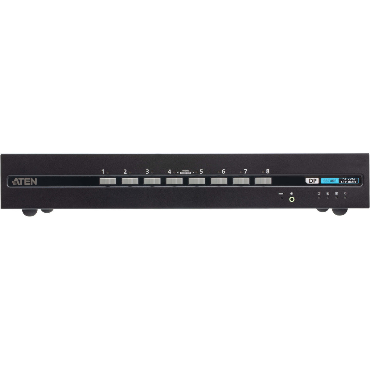 ATEN 8-Port USB DisplayPort Dual Display Secure KVM Switch (PSD PP v4.0 Compliant) - CS1148DP4