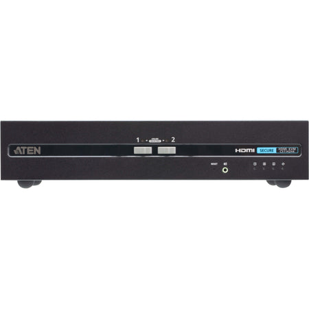 ATEN 2-Port USB HDMI Dual Display Secure KVM Switch (PSD PP v4.0 Compliant) - CS1142H4