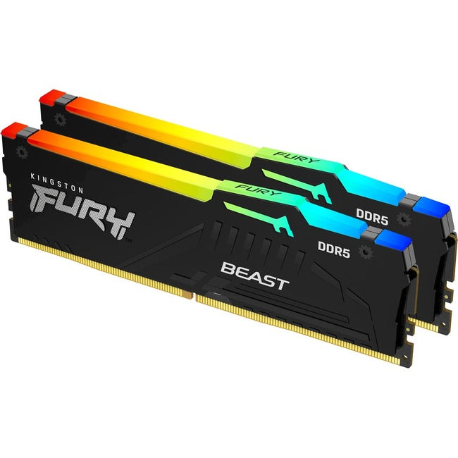 Kingston FURY Beast 64GB (2 x 32GB) DDR5 SDRAM Memory Kit - KF548C38BBAK2-64