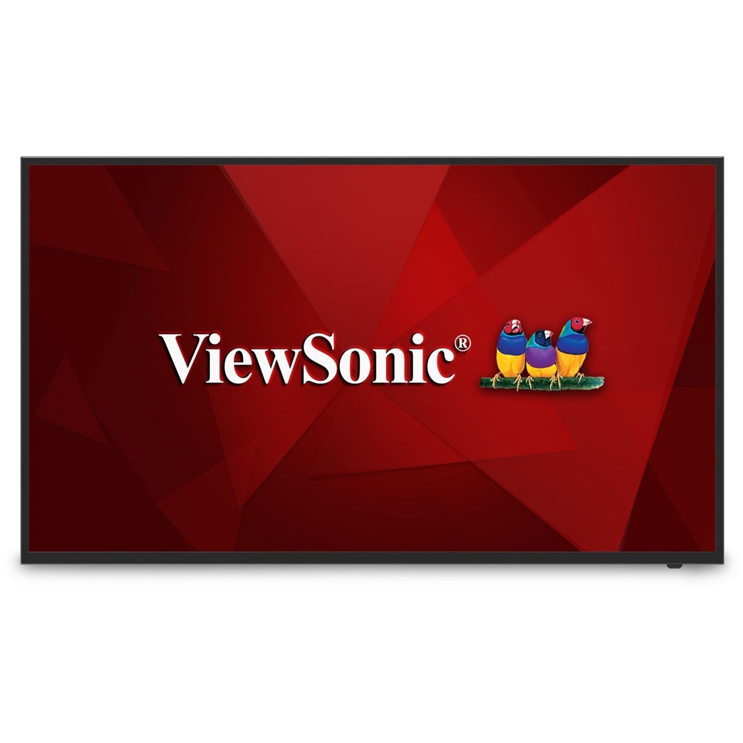 ViewSonic CDE5512 55" 4K UHD Commercial Display with VESP, Wireless Screen Sharing, USB Wi-Fi Capabilities, RJ45, HDMI, USB C - CDE5512