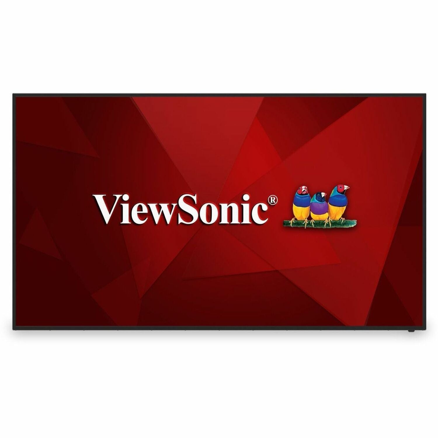 ViewSonic CDE7512 75" 4K UHD Commercial Display with VESP, Wireless Screen Sharing, USB Wi-Fi Capabilities, RJ45, HDMI, USB C - CDE7512