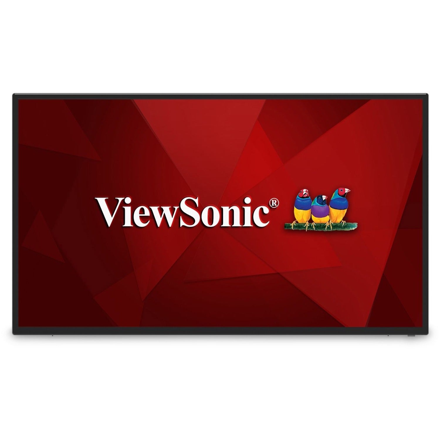 ViewSonic Commercial Display CDE4312 - 43" 4K, 16/7 Operation, Integrated Software, 2GB RAM, 16GB Storage - 230 cd/m2 - CDE4312