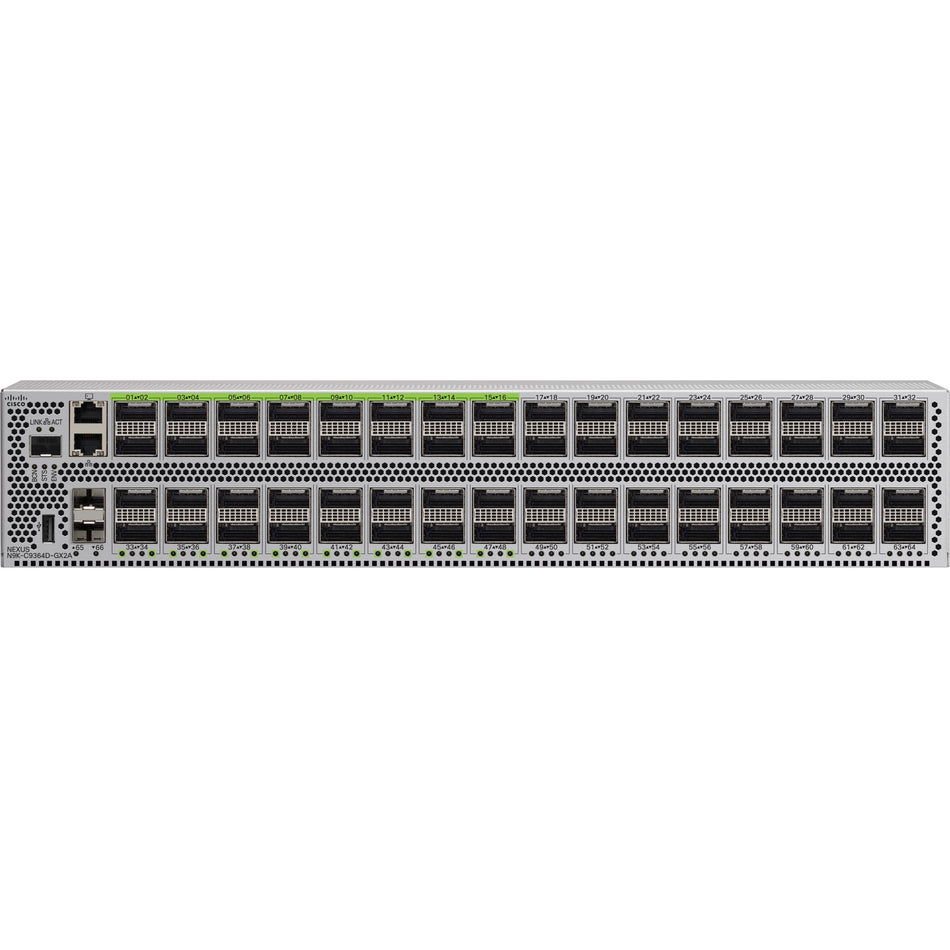 Cisco Nexus 9300-GX2 N9K-C9364D-GX2A Ethernet Switch - N9K-C9364D-GX2A