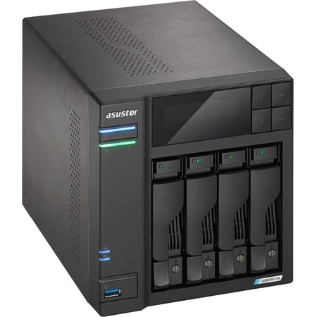 ASUSTOR Lockerstor 4 AS6704T SAN/NAS Storage System - AS6704T