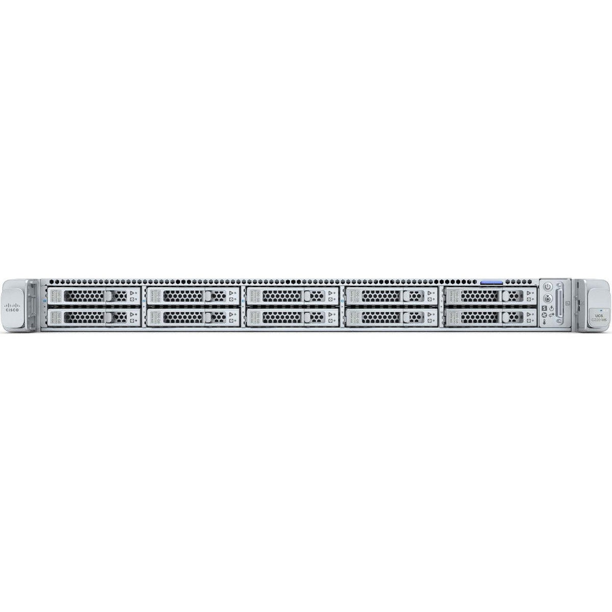 Cisco HyperFlex Barebone System - 1U Rack-mountable - 2 x Processor Support - HX220C-M6S-EXP