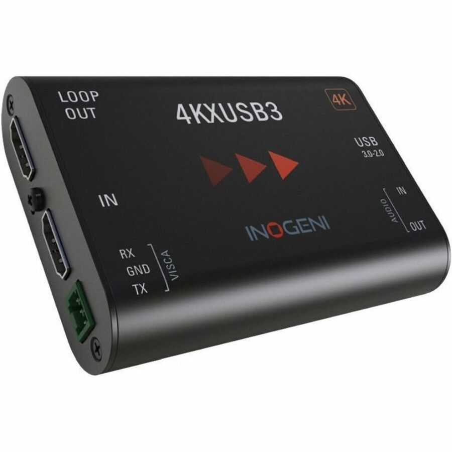 INOGENI 4K Ultra HD to USB 3.0 (+ HDMI loop, analog audio & VISCA) - 4KXUSB3