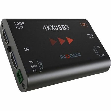 INOGENI 4K Ultra HD to USB 3.0 (+ HDMI loop, analog audio & VISCA) - 4KXUSB3