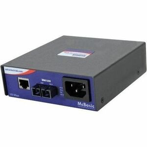 Advantech 10/100Mbps and 10/100/1000Mbps Media Converter - IMC-450-M8ST-US-A