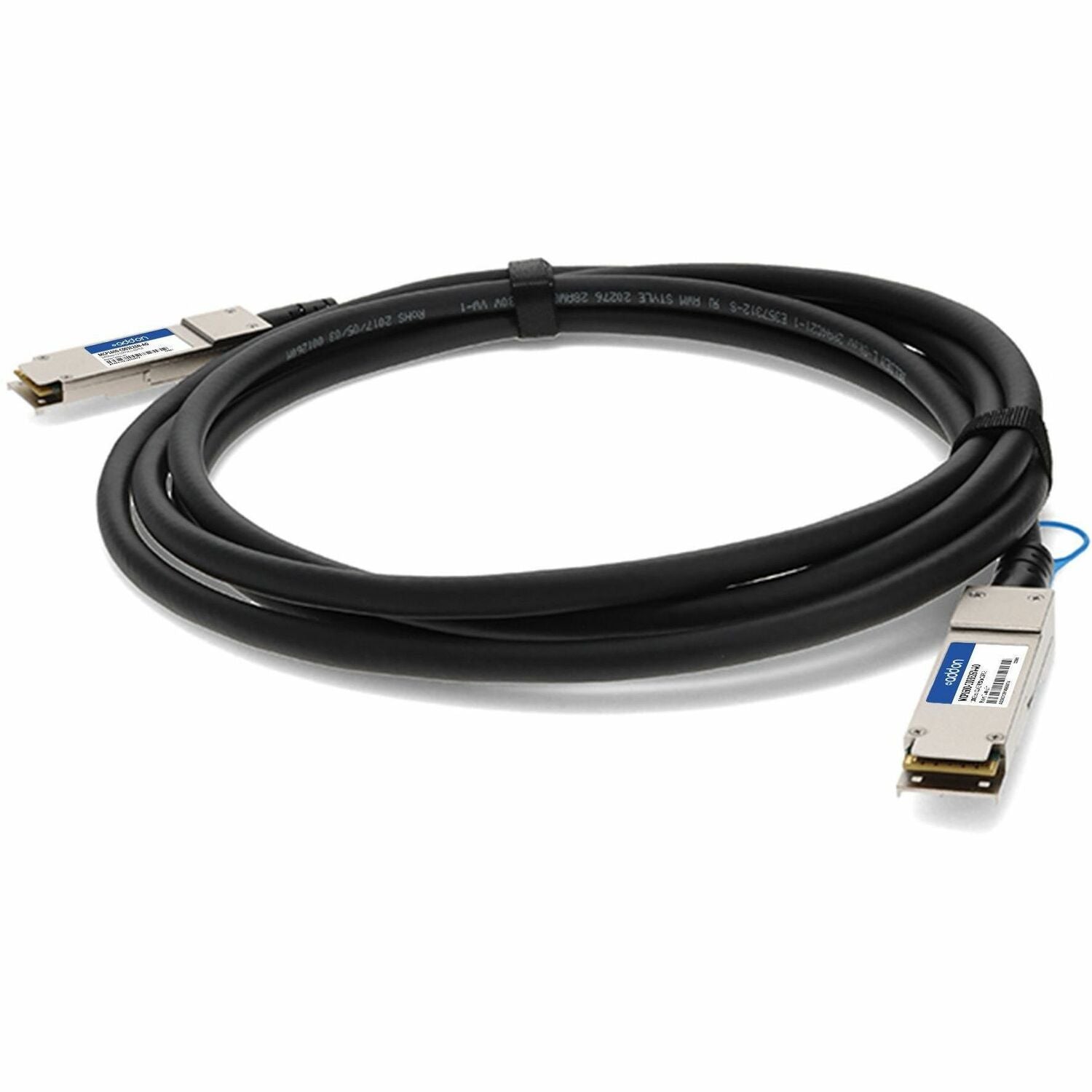 AddOn Mellanox MCP1600-C003E26N Compatible TAA Compliant 100GBase-CU QSFP28 Direct Attach Cable (Passive Twinax, 3m) - MCP1600-C003E26N-AO