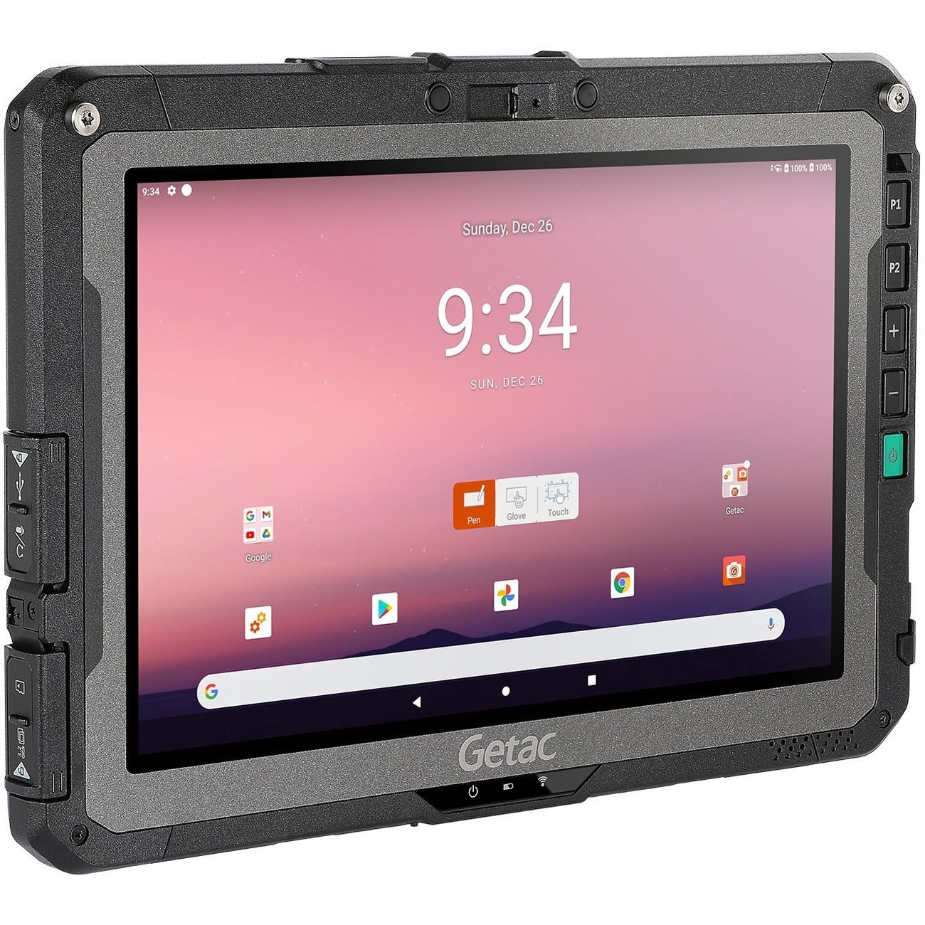 Getac ZX10 ZX10 G1 Rugged Tablet - 10.1" WUXGA - Qualcomm Snapdragon 660 - Android 11 - TAA Compliant - Z2B7AXWA5EBX