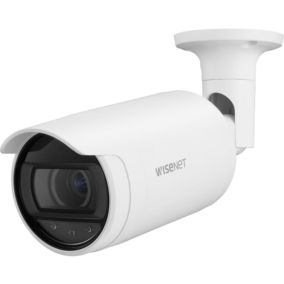 Wisenet ANO-L6082R 2 Megapixel Full HD Network Camera - Color - Bullet - White - ANO-L6082R