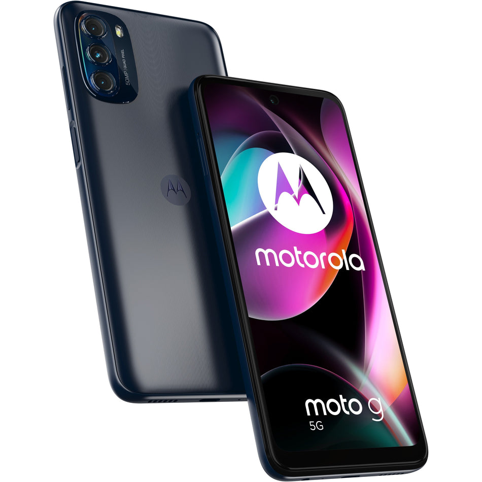 Motorola Mobility moto g 5G 256 GB Smartphone - 6.5" TFT LCD HD+ 1600 x 720 - Octa-core (Cortex A76Dual-core (2 Core) 2.20 GHz + Cortex A55 Hexa-core (6 Core) 2 GHz - 6 GB RAM - Android 12 - 5G - Moonlight Gray - PATE0002US