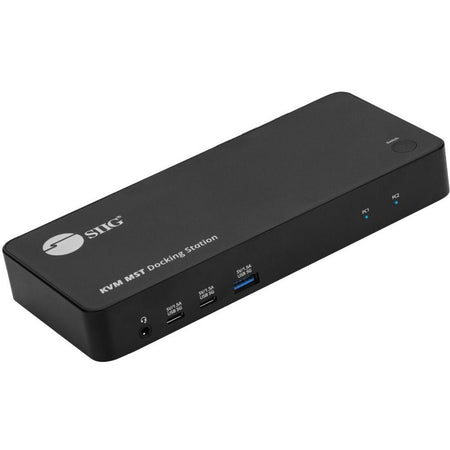 SIIG Dual Host USB-C KVM MST Docking Station - CE-DK0111-S1