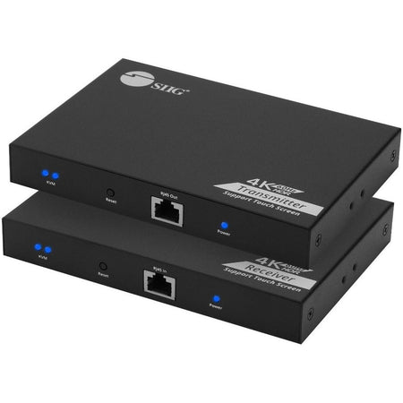 SIIG 4K 60Hz HDR HDMI KVM Over Cat6 Extender with S/PDIF & Touch Screen Support - CE-H27811-S1