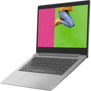 Lenovo-IMSourcing IdeaPad 1 14IGL05 81VU00D3US 14" Notebook - Full HD - Intel Celeron N4020 - 4 GB - 128 GB SSD - English Keyboard - Platinum Gray - 81VU00D3US