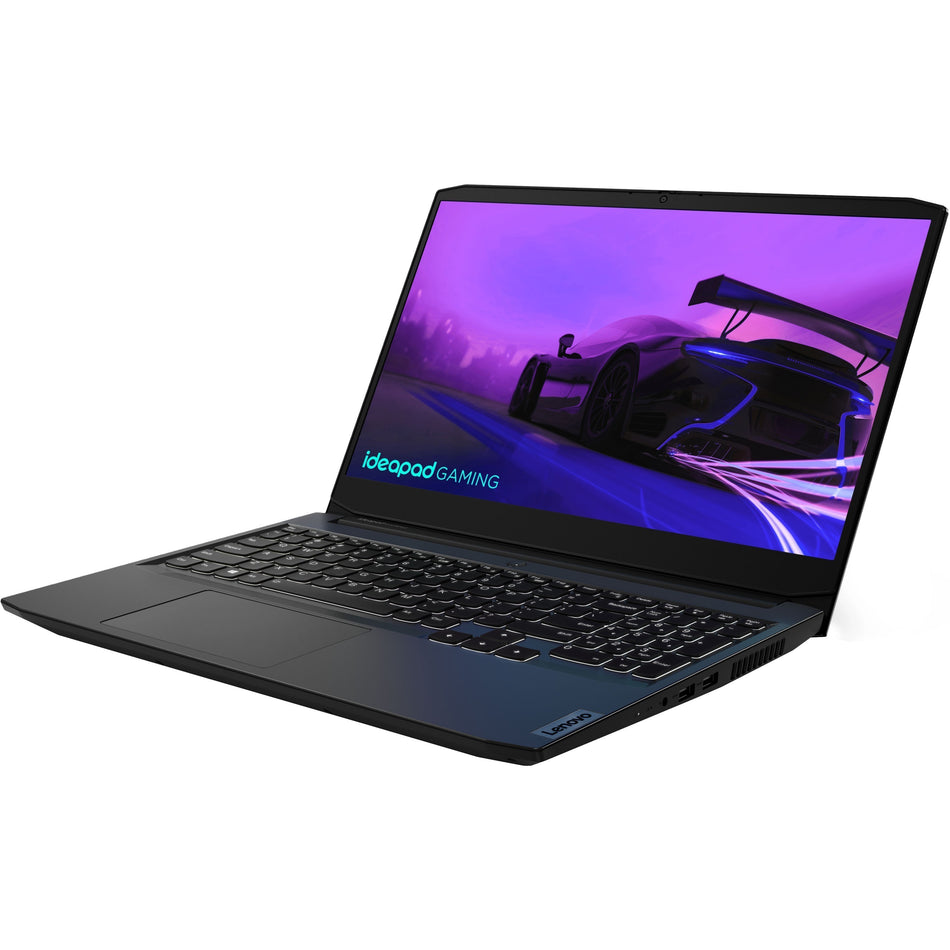 Lenovo-IMSourcing IdeaPad Gaming 3 15IHU6 82K1015CUS 15.6" Gaming Notebook - Full HD - Intel Core i5 11th Gen i5-11300H - 8 GB - 256 GB SSD - English (US) Keyboard - Shadow Black - 82K1015CUS