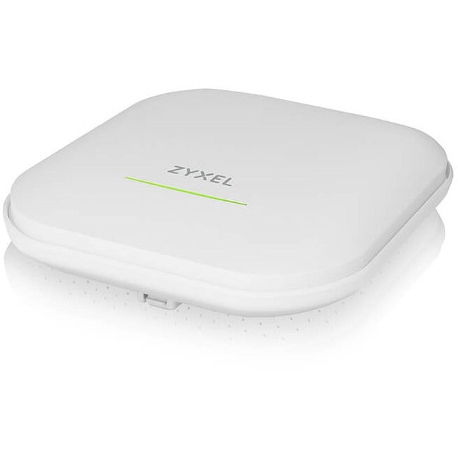 Zyxel WiFi 6E AXE5400 2.5G Multi-Gigabit Business AP | Bandflex 2.4Ghz and 5Ghz or 6Ghz Operation | 1 GbE Passthru| Mesh, Seamless Roaming, Captive Portal | Hybrid Cloud | POE+ Support | NWA220AX-6E - NWA220AX-6E