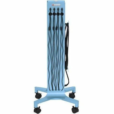 Bretford CUBE Tower Pre-Wired Mobile Charging Station - CTWR800USBC-SKY