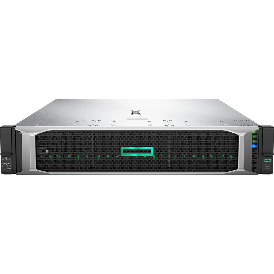HPE ProLiant DL380 G10 2U Rack Server - 1 x Intel Xeon Silver 4208 2.10 GHz - 32 GB RAM - Serial ATA, 12Gb/s SAS Controller - P56959-B21