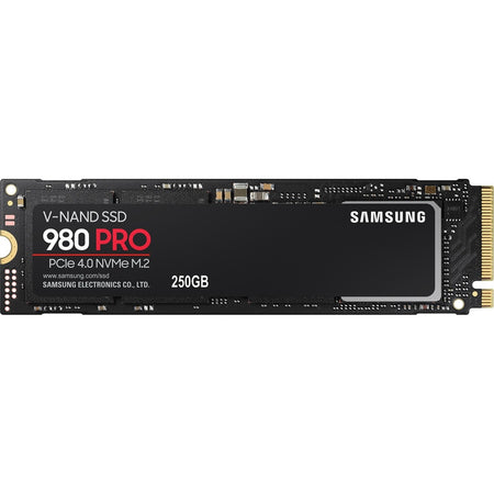 Samsung-IMSourcing 980 PRO MZ-V8P250B/AM 250 GB Solid State Drive - M.2 2280 Internal - PCI Express NVMe (PCI Express NVMe 4.0 x4) - MZ-V8P250B/AM