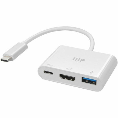Monoprice 3-in-1 USB-C to 4K HDMI Multiport Adapter - 43788