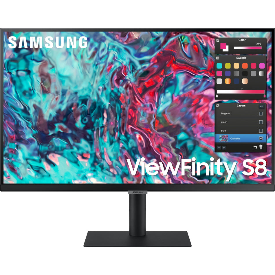 Samsung ViewFinity S27B800TGN 27" Class 4K UHD LCD Monitor - 16:9 - Black - S27B800TGN