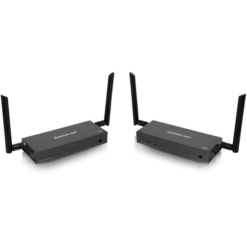 IOGEAR Long Range Wireless 4K Video Transmitter and Receiver Kit with Local Passthrough - GWLRSSKIT4K