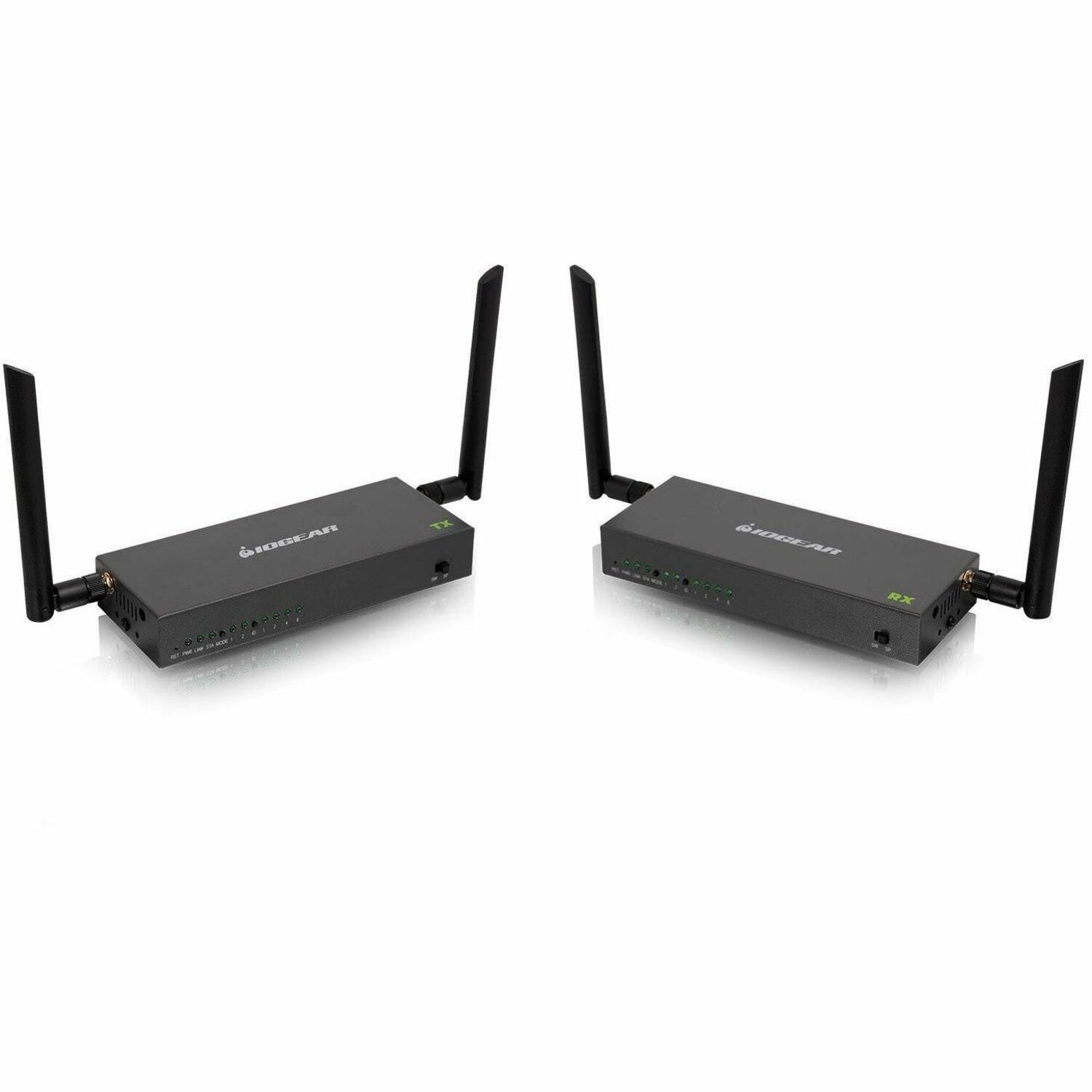 IOGEAR Long Range Wireless 4K Video Transmitter and Receiver Kit with Local Passthrough - GWLRSSKIT4K
