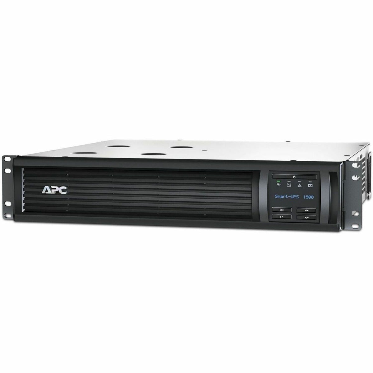 APC Smart-UPS, Line Interactive, 1500VA, Rackmount 2U, 120V, 6x NEMA 5-15R outlets, SmartConnect Port+Network Card, AVR, LCD - SMT1500RM2UCNC