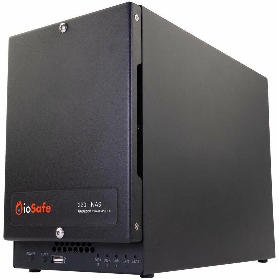 ioSafe 220+ SAN/NAS Storage System - 72200-3839-1200