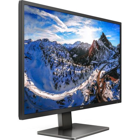 Philips Brilliance 439P1 43" Class 4K UHD LCD Monitor - 16:9 - Textured Black - 439P1