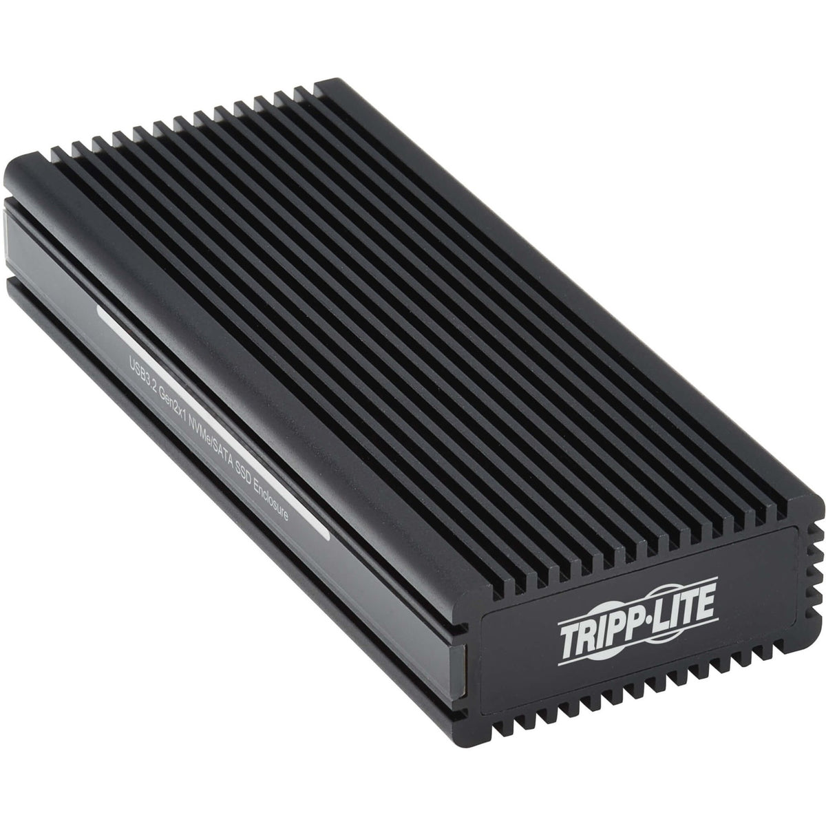 Eaton Tripp Lite Series USB-C to M.2 NVMe and SATA SSD (M-Key) Gaming Enclosure Adapter - USB 3.2 Gen 2 (10 Gbps), LEDs - U457-1M2-NVME-L
