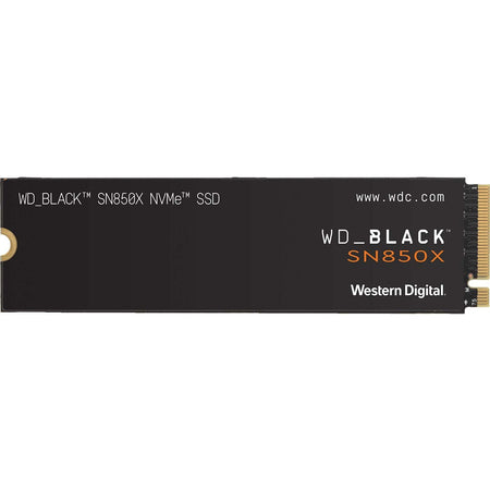 WD Black SN850X 1 TB Solid State Drive - M.2 2280 Internal - PCI Express NVMe (PCI Express NVMe x4) - WDS100T2X0E