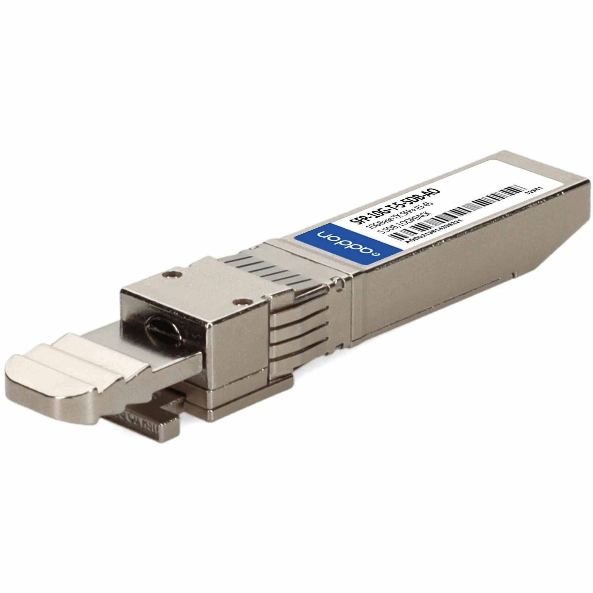 AddOn MSA and TAA Compliant 10GBase-TX SFP+ Loopback with 5.5dB Attenuation - SFP-10G-T-5-5DB-AO