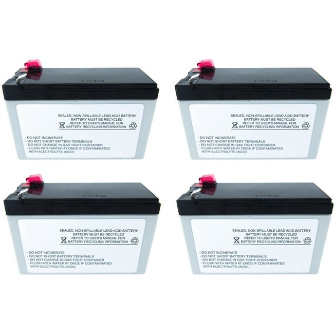 BTI SP12-9-T2-4PK-BTI 12V 9A SEALED LEAD ACID BATTERY (4 PACK) - SP12-9-T2-4PK-BTI