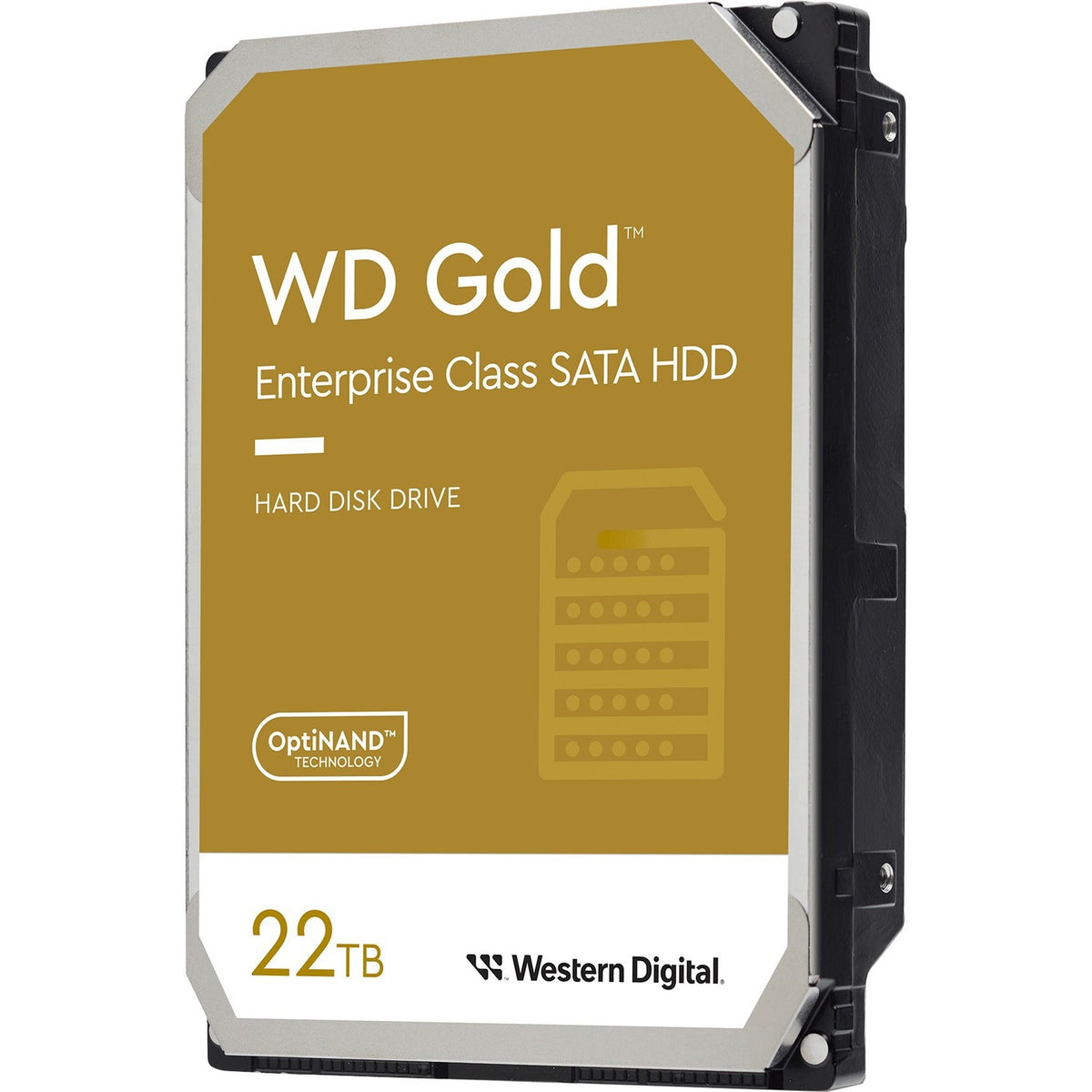 WD Gold WD221KRYZ 22 TB Hard Drive - 3.5" Internal - SATA (SATA/600) - Conventional Magnetic Recording (CMR) Method - WD221KRYZ