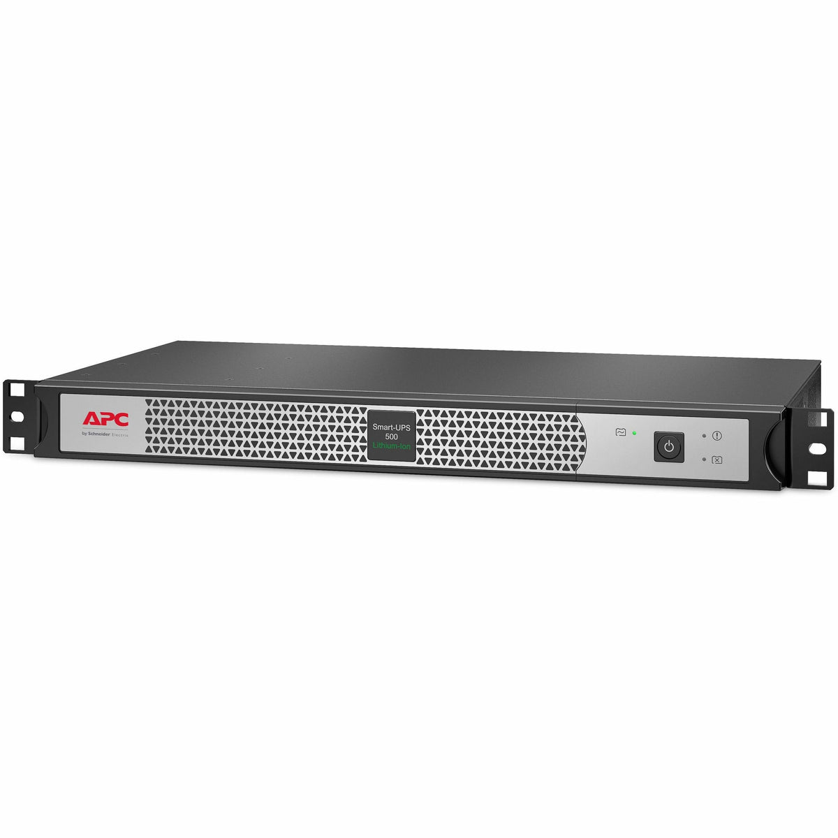 APC Smart-UPS, Line Interactive, 500VA, Lithium-ion, Rackmount 1U, 120V, 4x NEMA 5-15R outlets, Short Depth - SCL500RM1U