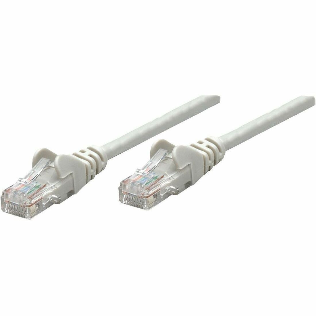 Network Patch Cable, Cat6, 0.5m, Grey, CCA, U/UTP, PVC, RJ45, Gold Plated Contacts, Snagless, Booted, Lifetime Warranty - 340427