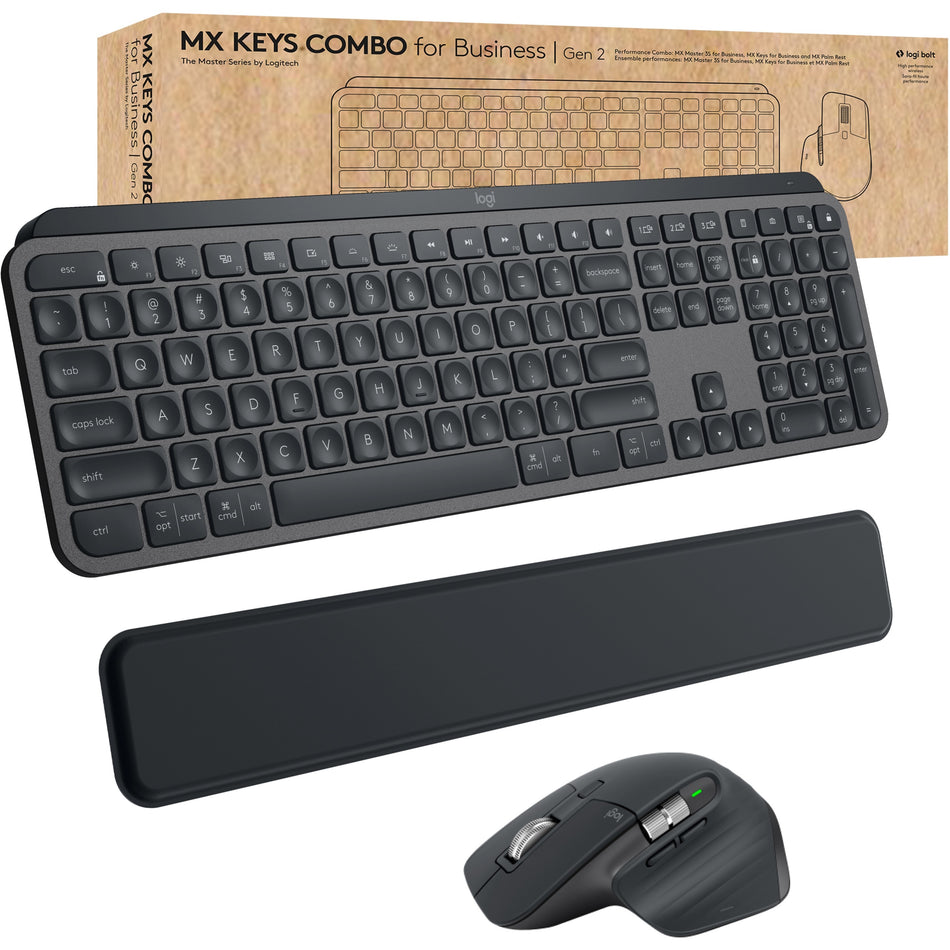 Logitech MX Keys Combo for Business Keyboard & Mouse - 920-010923