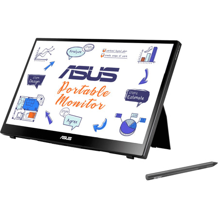 Asus ZenScreen Ink MB14AHD 14" Class LCD Touchscreen Monitor - 16:9 - 5 ms - MB14AHD