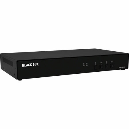 Black Box KVM Switch, NIAP 4.0 Certified - 4-Port, Single-Monitor, DisplayPort with MST, HDMI Out - KVS4-1004VM