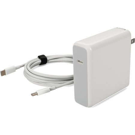 AddOn Apple Computer&reg; MX0J2ZM/A Compatible 90W 20V at 4.7A Power Adapter with USB-C Cable - MX0J2ZM/A-AA
