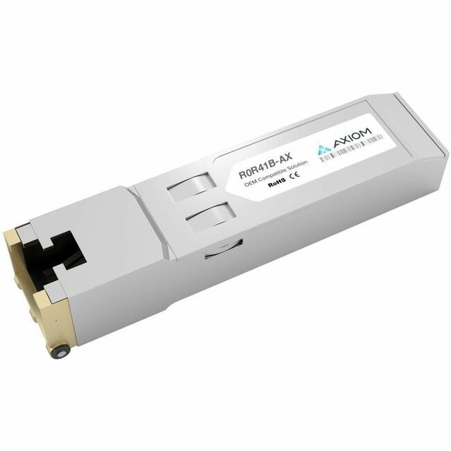 Axiom 10GBASE-T SFP+ Transceiver for HP - R0R41B - R0R41B-AX