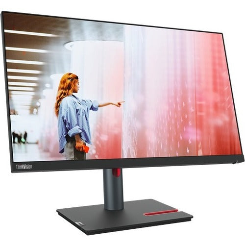 Lenovo ThinkVision P24q-30 24" Class WQHD LED Monitor - 16:9 - Raven Black - 63B4GAR6US
