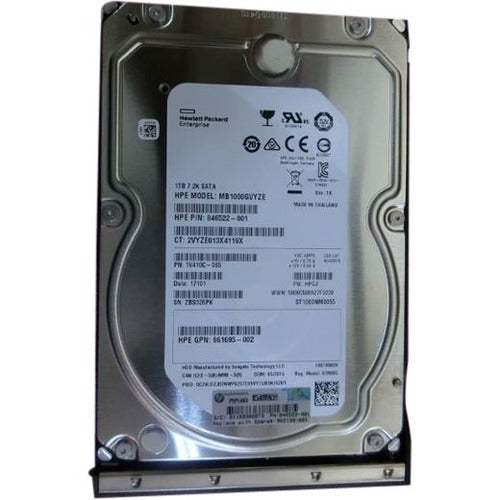 HPE 1 TB Hard Drive - 3.5" Internal - SATA (SATA/600) - 862130-001