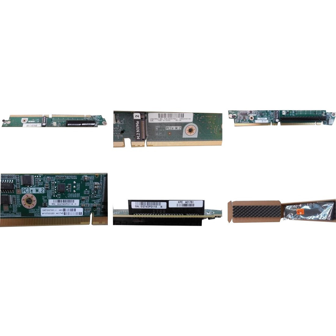 Hewlett Packard Enterprise Replacement Parts Business Primary Riser Board, x16 x8 + PCIe M.2 - 875546-001